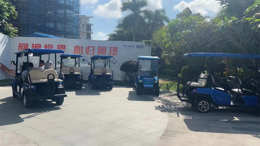 樓盤看房車，小區看房車，電動看房車，電動老爺車，樓盤接待車